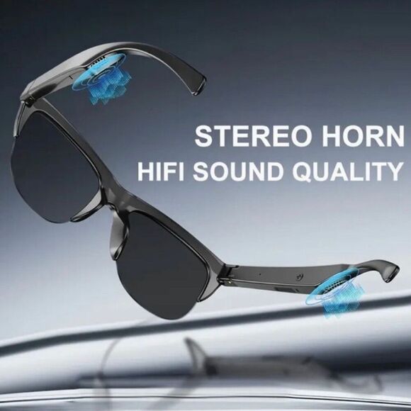 Smart Audio Sunglasses with Open-Ear Headphones, AI Translation Bluetooth main image 4